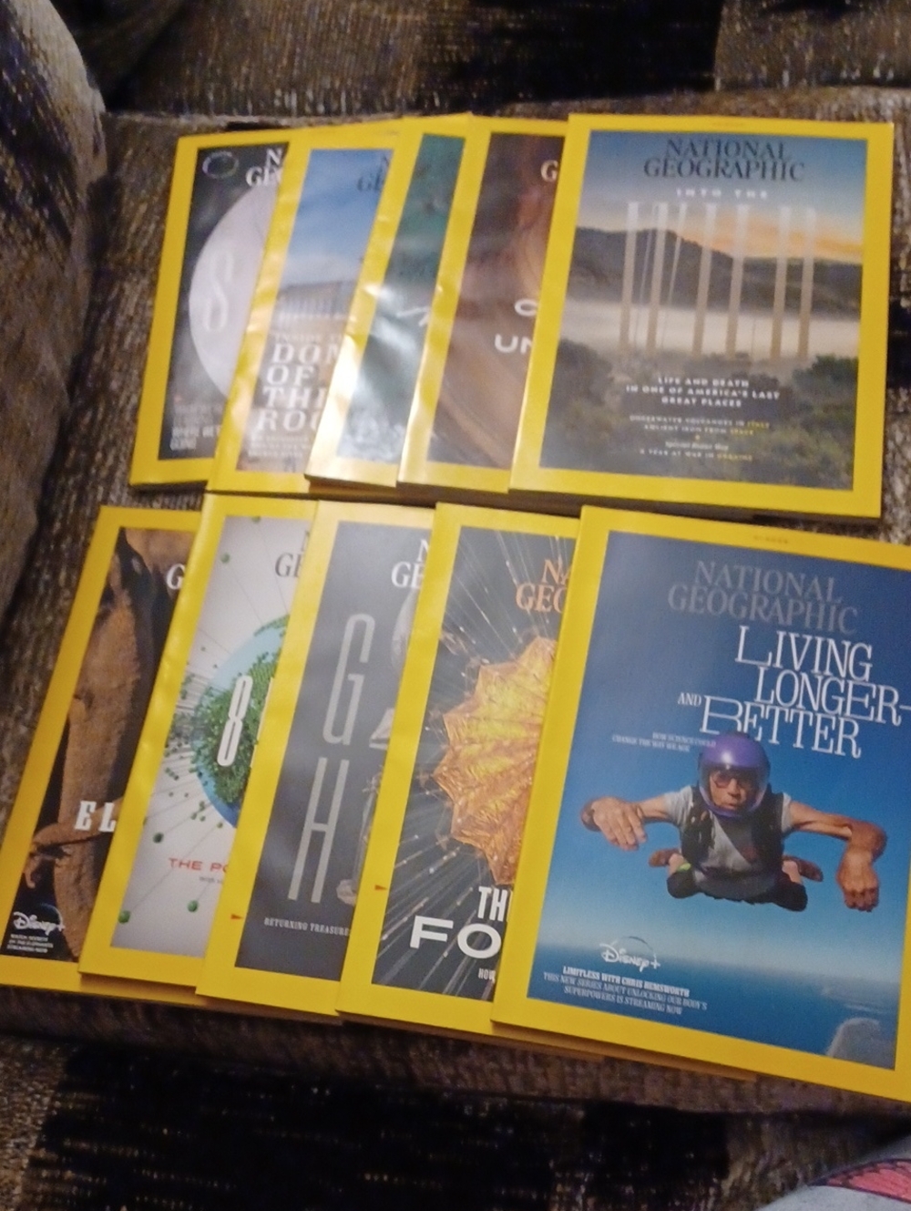 $4 Add-on 2023 National Geographic Magazines - $4 Each (10 Available)